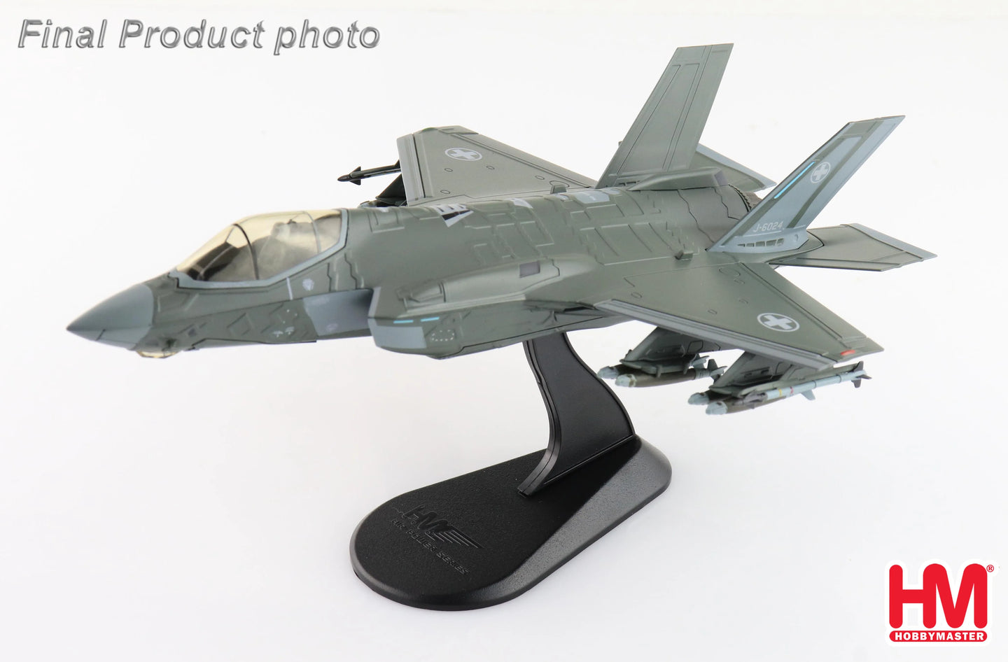 HOBBY MASTER F-35A LIGHTNING II J-6024 SWISS AIR FORCE 2023